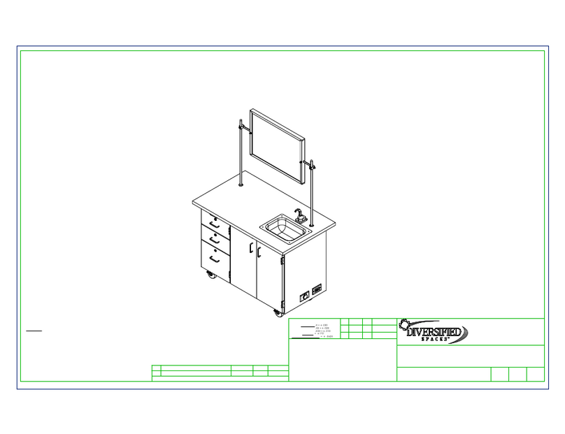 DIVERSIFIED WOODCRAFTS 4111 Series Assembly instructions DIVERSIFIED WOODCRAFTS 4111 Series Assembly instructions