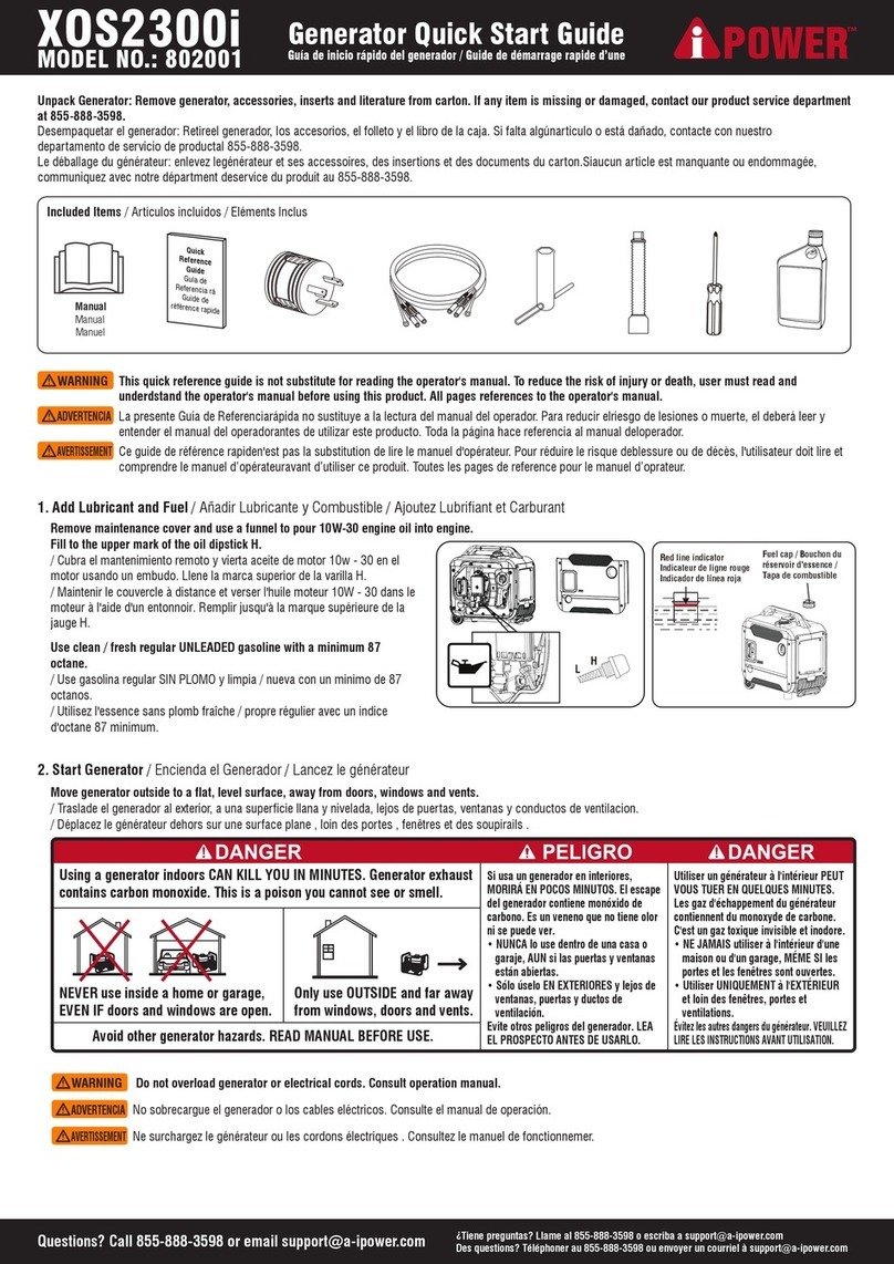 Power XOS2300i quick start guide