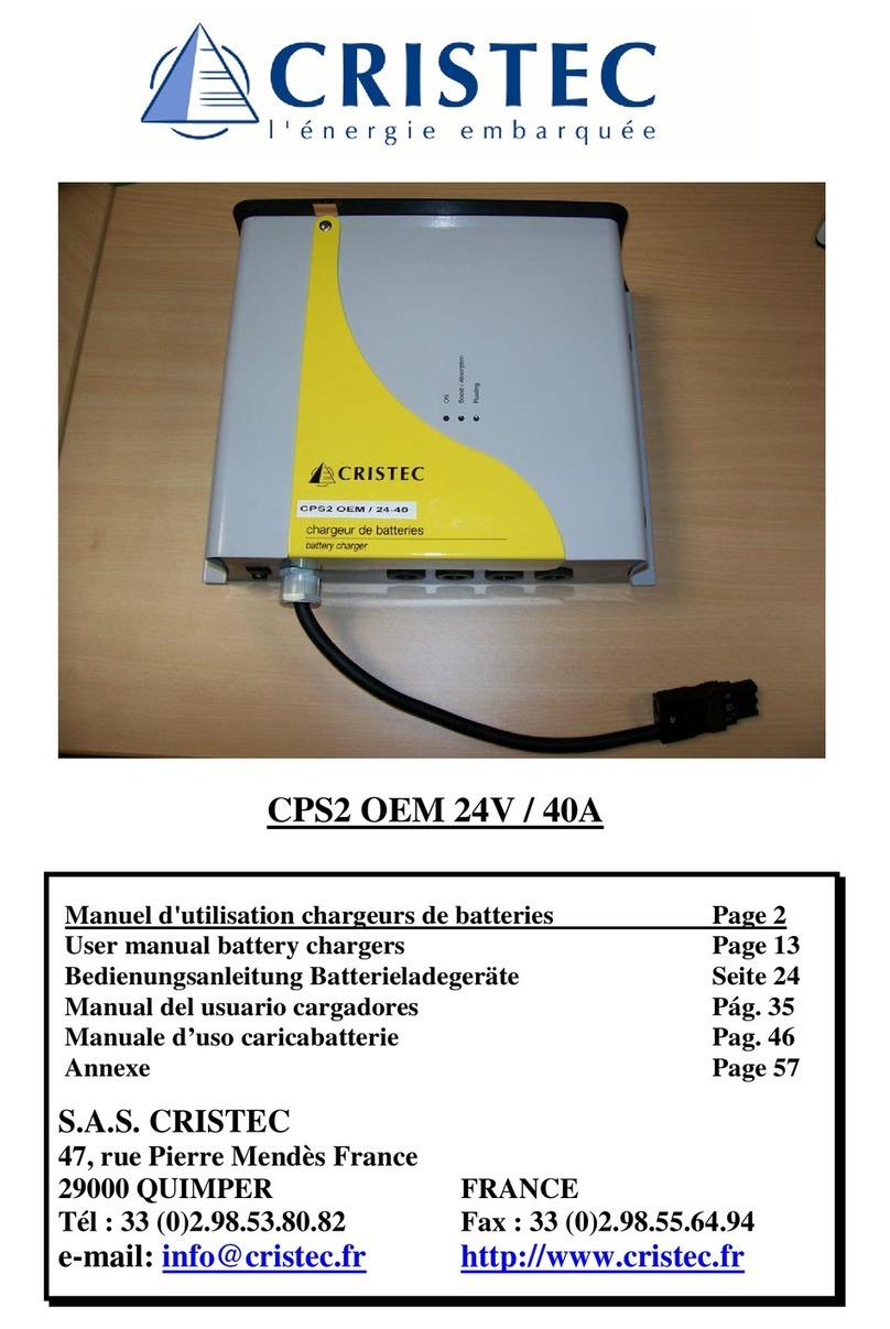Cristec AMP 24V/50A CPS2 user manual
