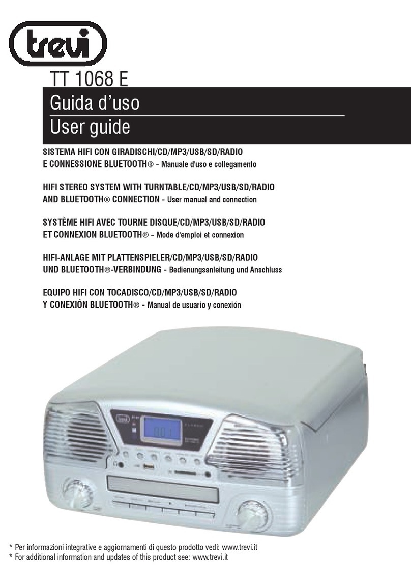 Trevi TT 1068 E user guide