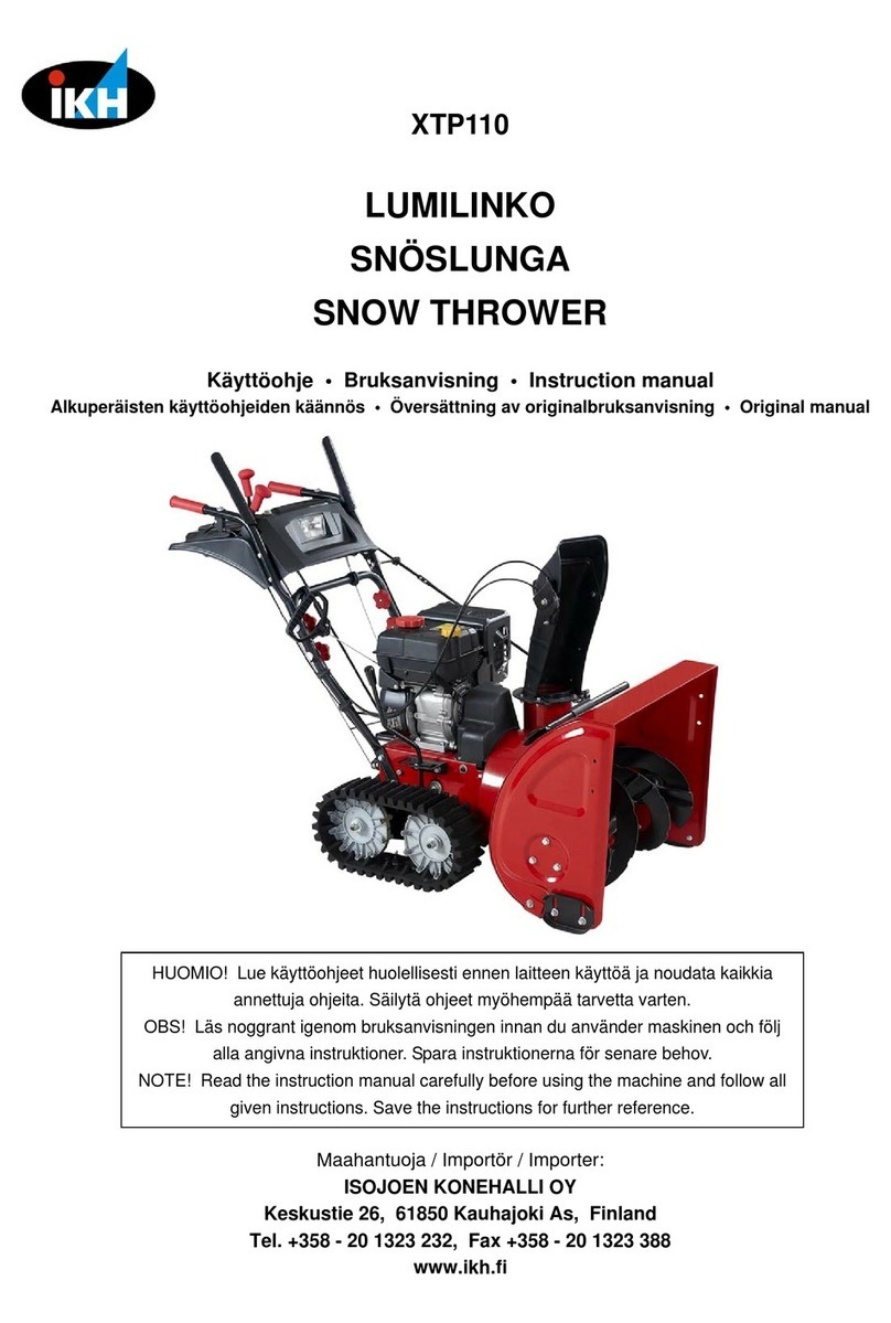 IKH XTP110 instruction manual