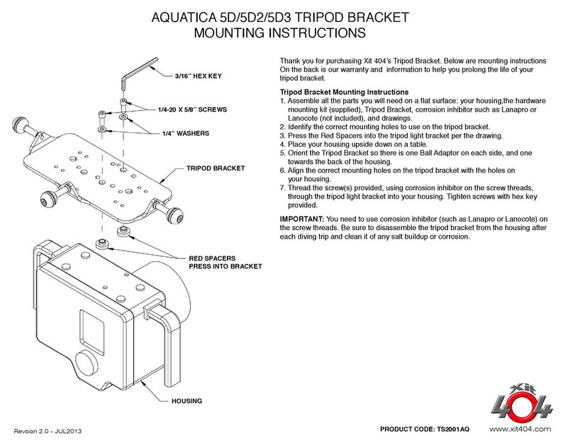 xit404 AQUATICA 5D Mounting instructions