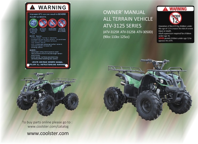 Coolster ATV-3125B owner's manual