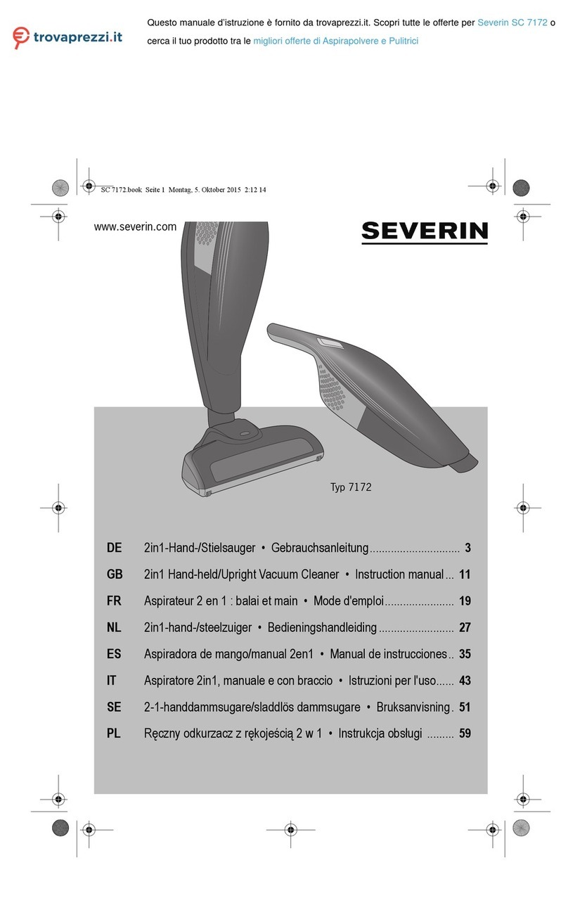 SEVERIN SC 7172 instruction manual