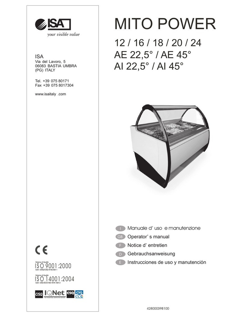ISA MITO POWER 12 User manual