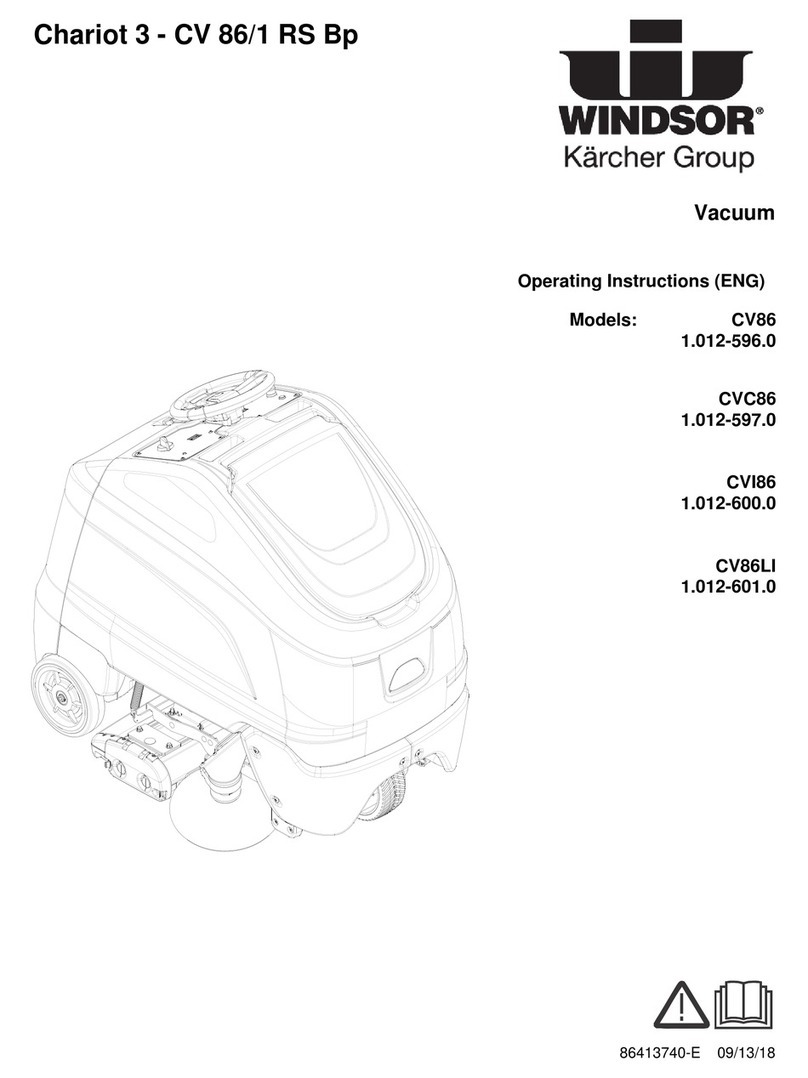 Windsor CV86LI User manual