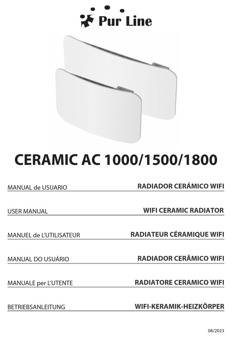 Pur Line CERAMIC AC 1000 User manual Pur Line CERAMIC AC 1000 User manual