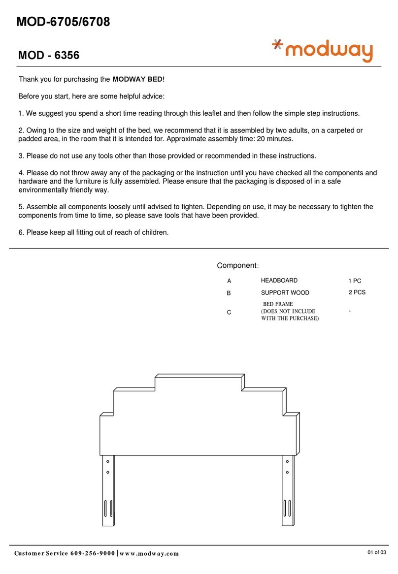 modway MOD-6705 User manual