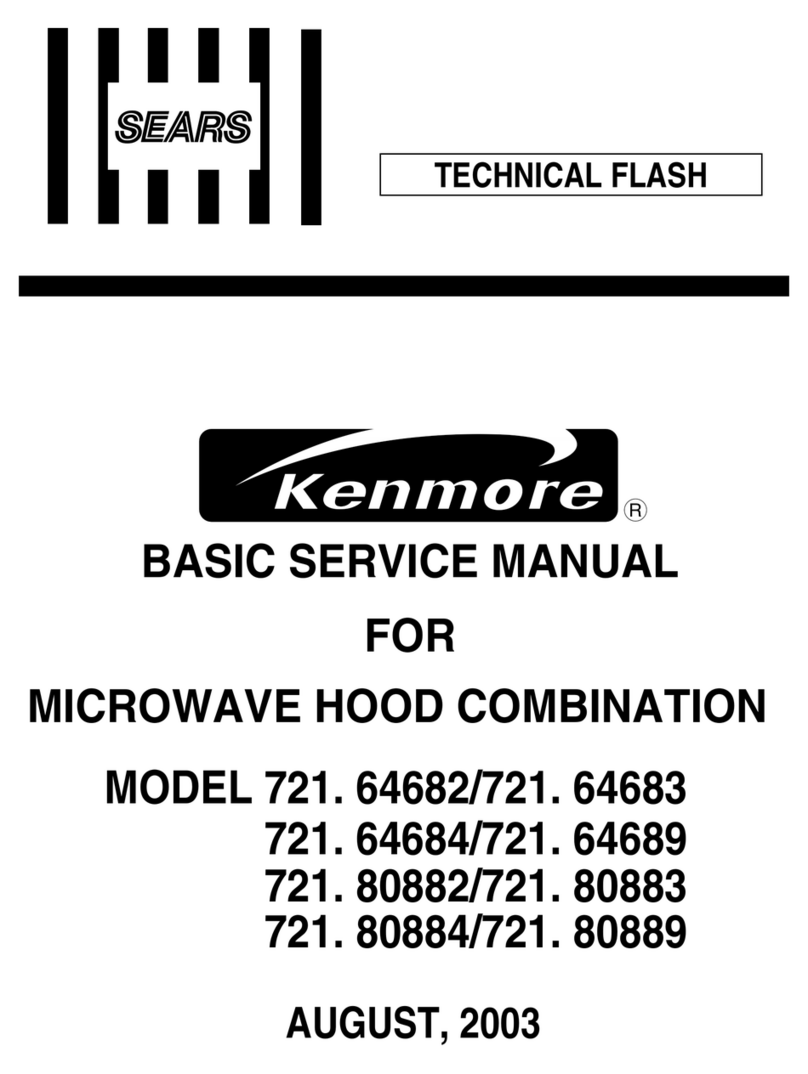 Kenmore 721.80882 User manual