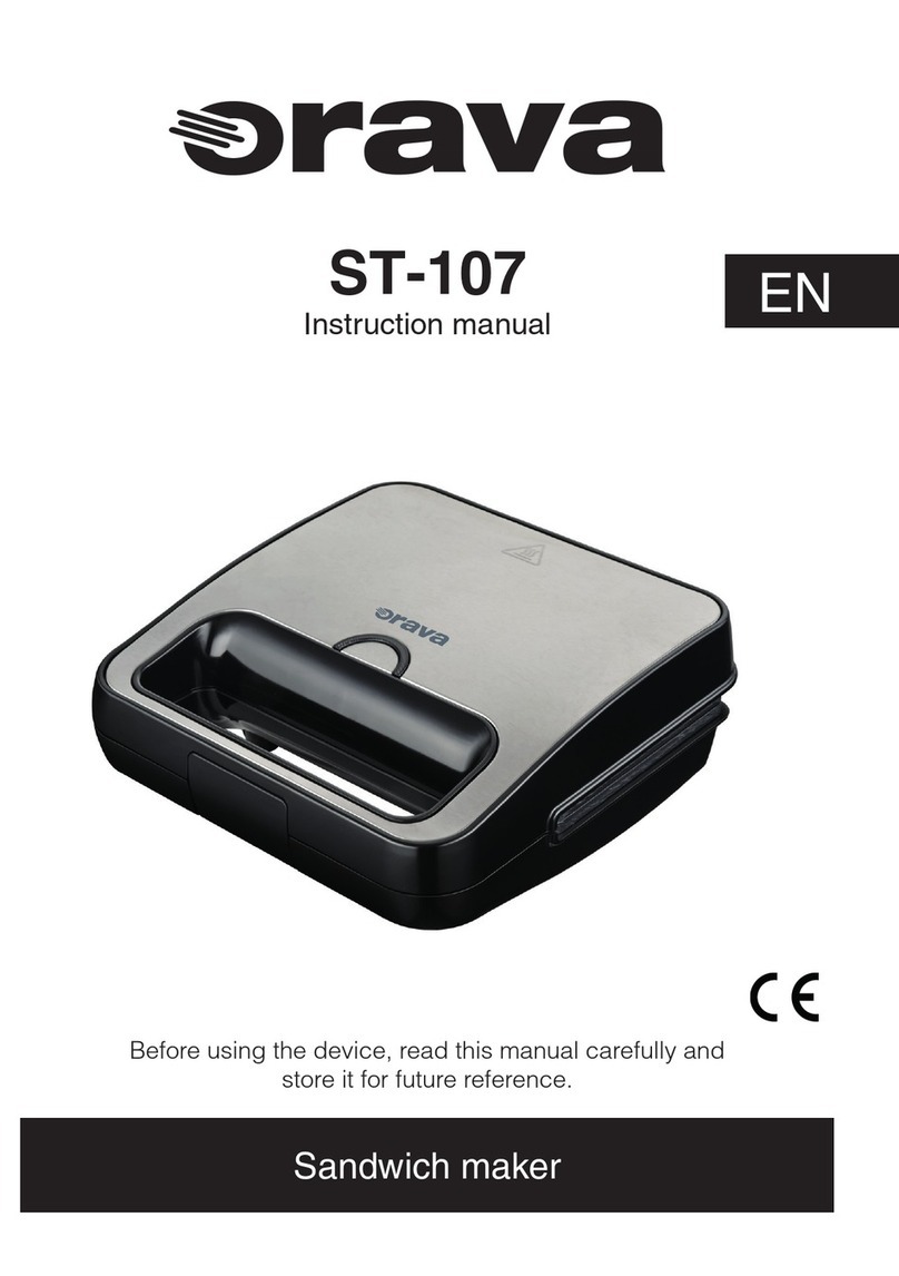 Orava ST-107 User manual Orava ST-107 User manual