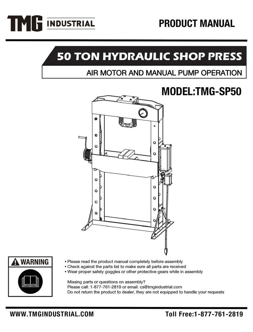 TMG TMG-SP50 product manual