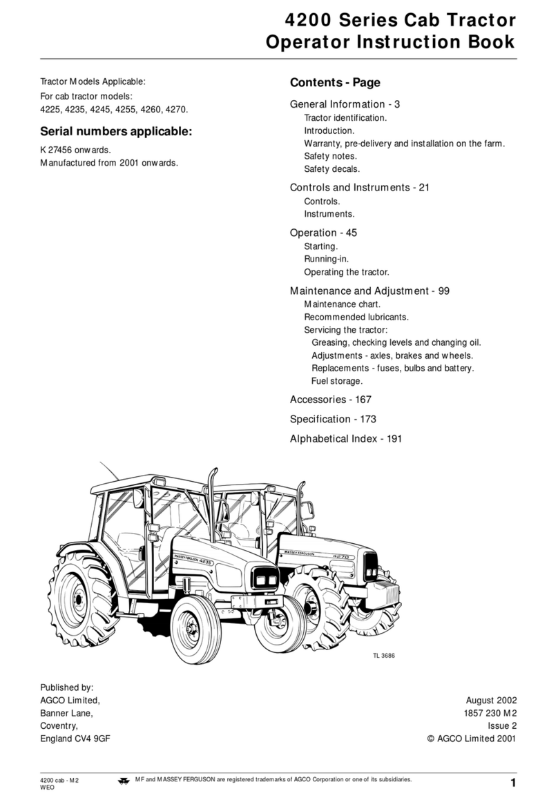 MASSEY FERGUSON 4200 Series Manual