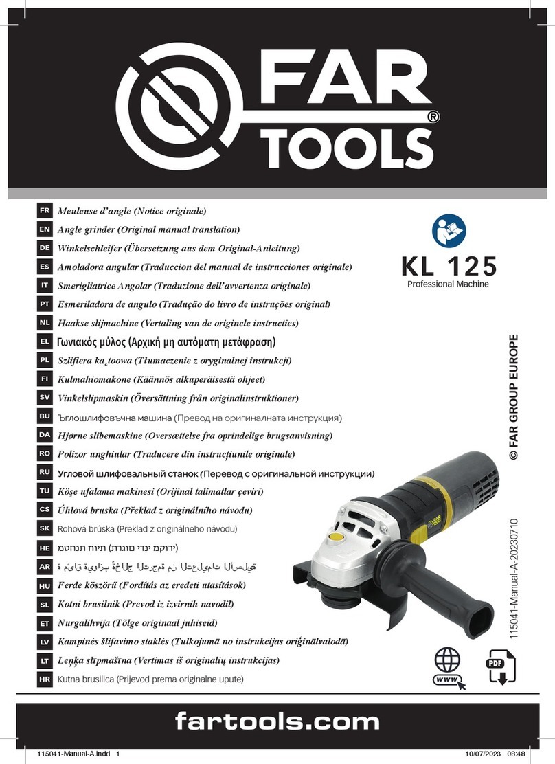 Far Tools KL 125 User manual