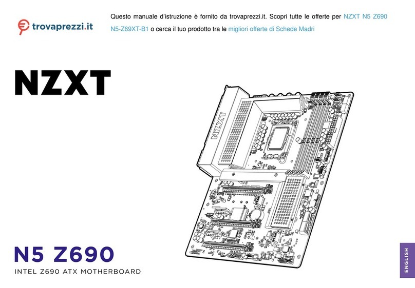 NZXT N5-Z69XT-B1 User manual