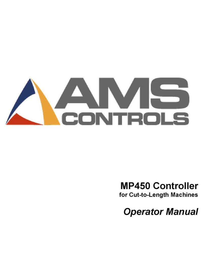AMS Controls MP450 User manual AMS Controls MP450 User manual
