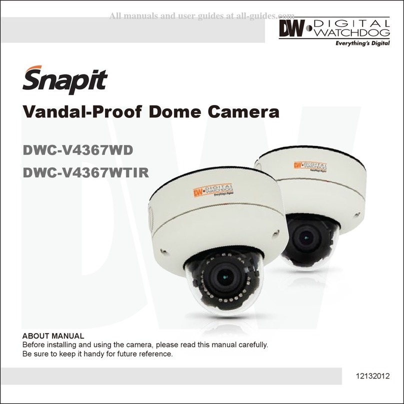 Digital Watchdog Snapit DWC-V4367WD manual Digital Watchdog Snapit DWC-V4367WD manual
