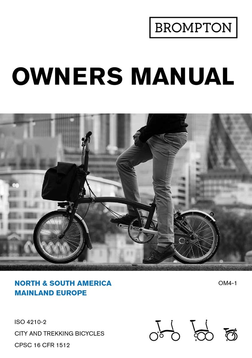 Brompton OM4-1 owner's manual