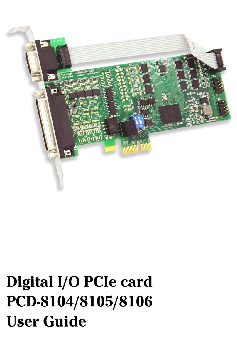 TEDIA PCD-8104 user guide