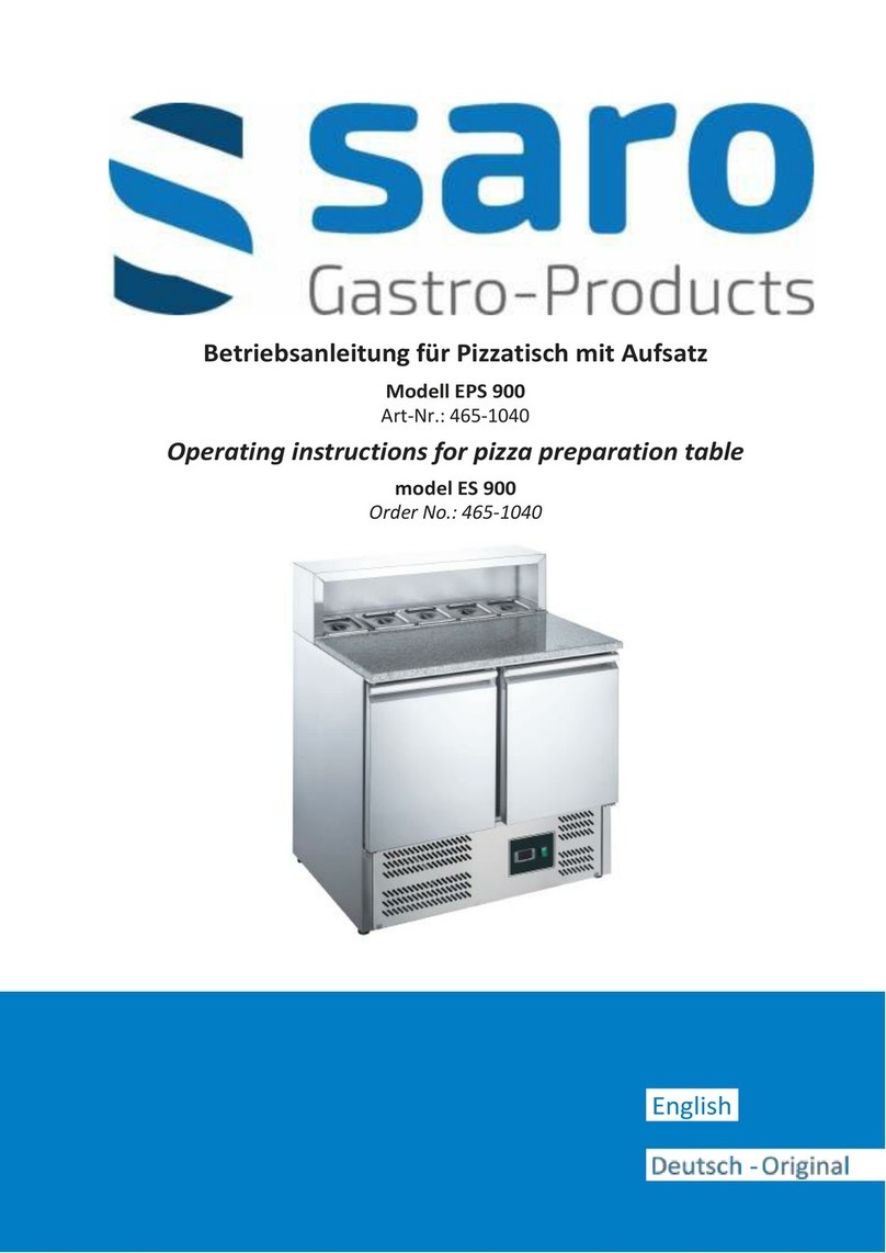saro EPS 900 operating instructions