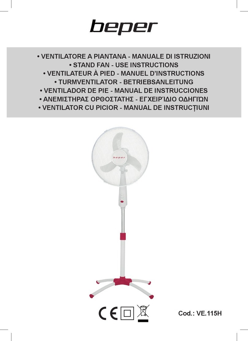 Beper VE.115H User manual