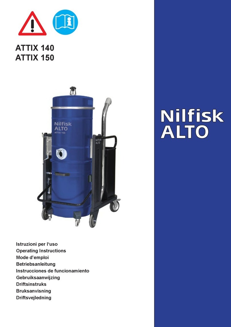 Nilfisk-Advance ALTO ATTIX 140 operating instructions Nilfisk-Advance ALTO ATTIX 140 operating instructions