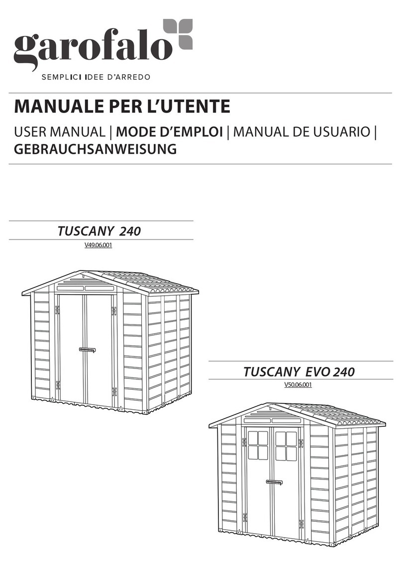 garofalo TUSCANY 240 user manual garofalo TUSCANY 240 user manual
