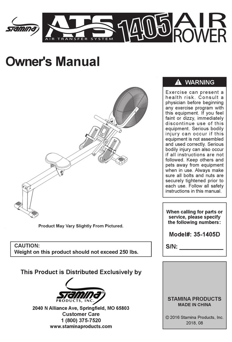 Stamina ATS 1405 owner's manual