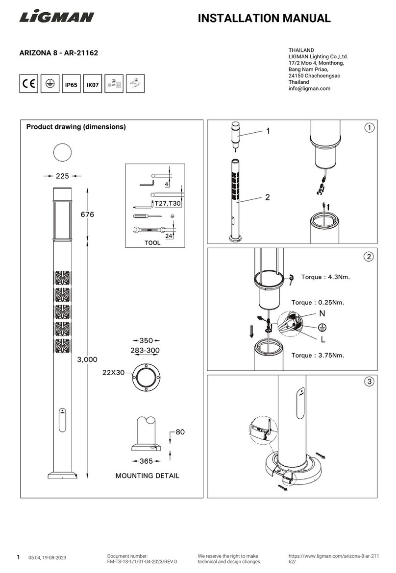LIGMAN AR-21162 User manual