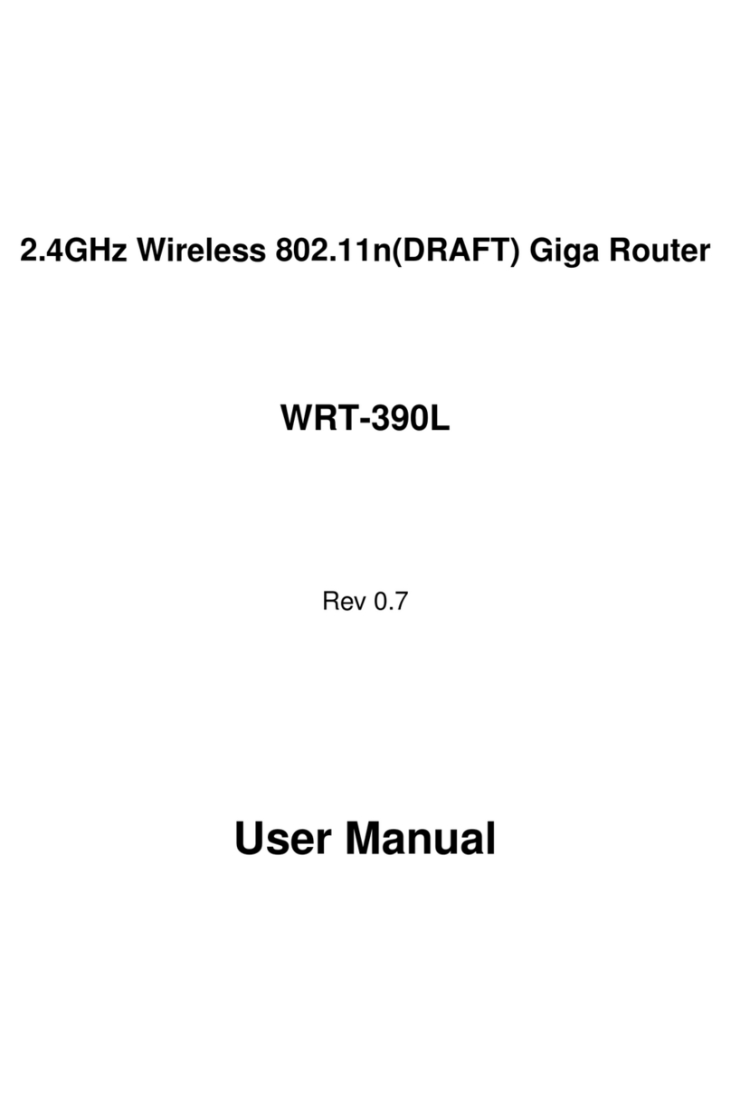 TRENDnet WRT-390L User manual