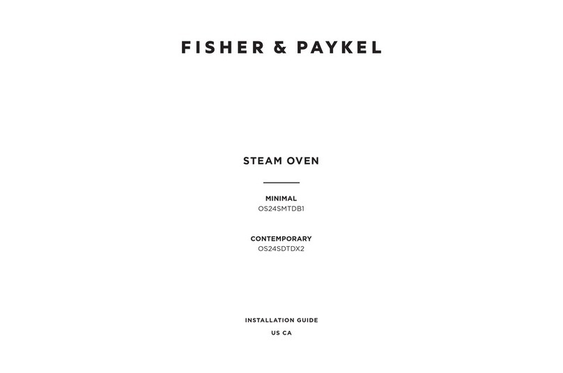 Fisher & Paykel OS24SMTDB1 installation guide