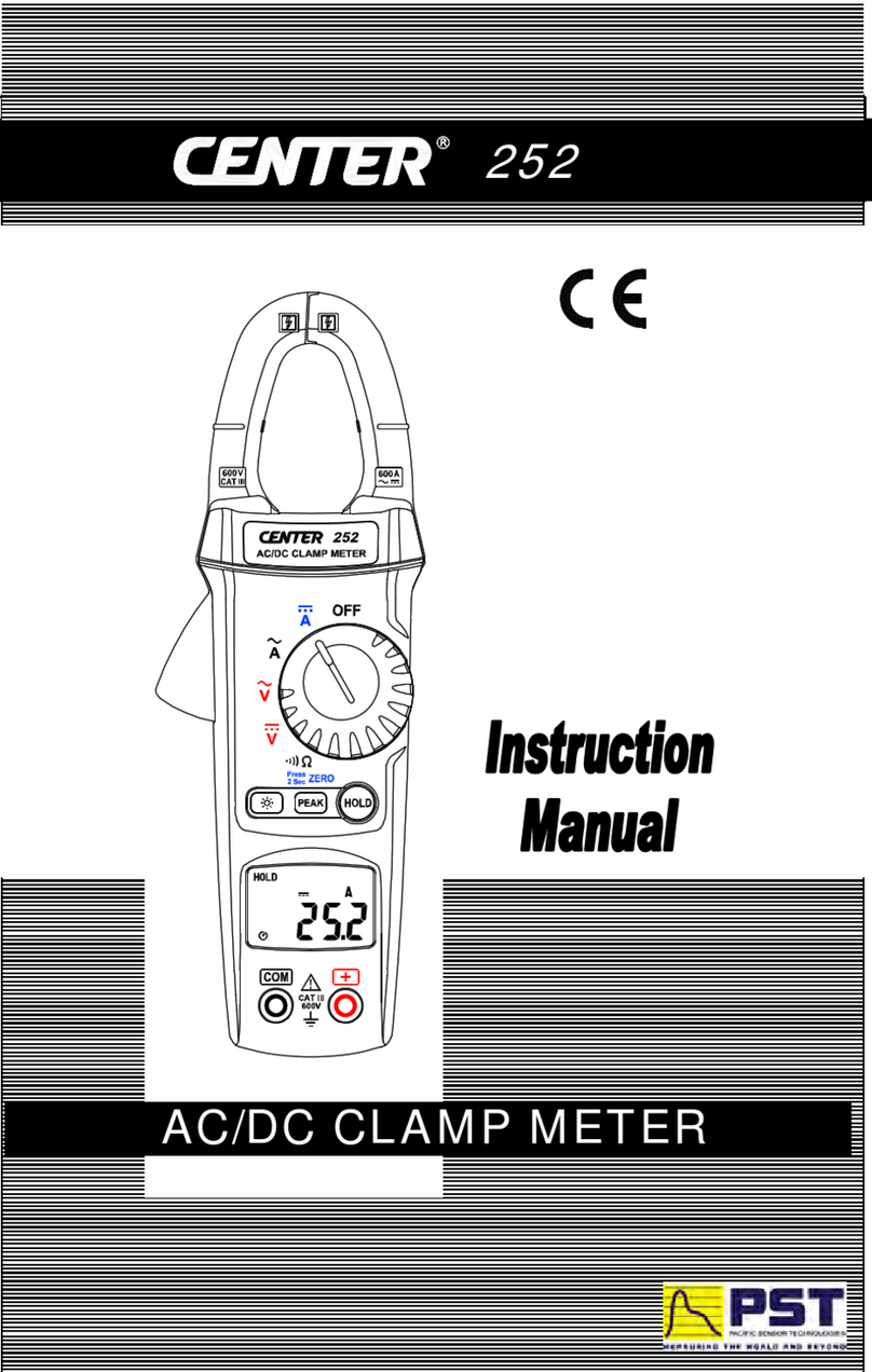 PST Center 252 User manual