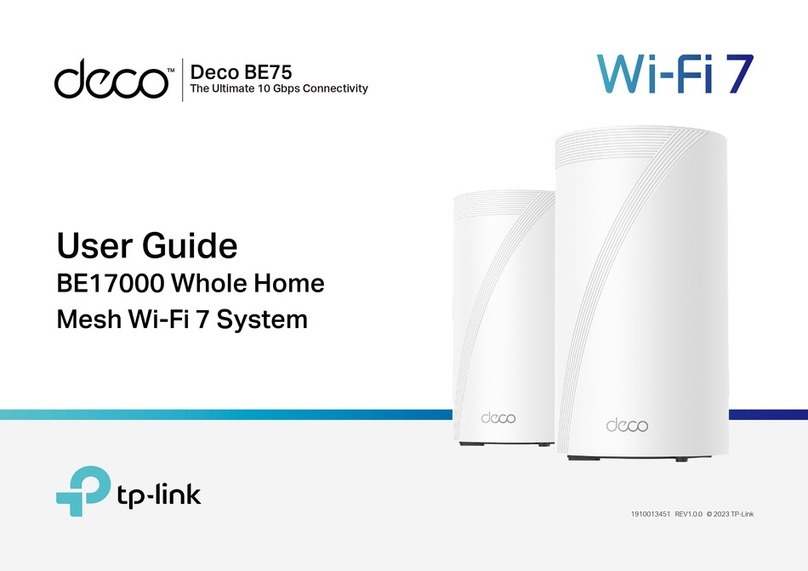 TP-Link Deco BE75 User manual TP-Link Deco BE75 User manual