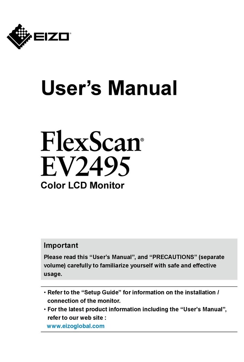 Eizo FlexScan EV2495-WT User manual