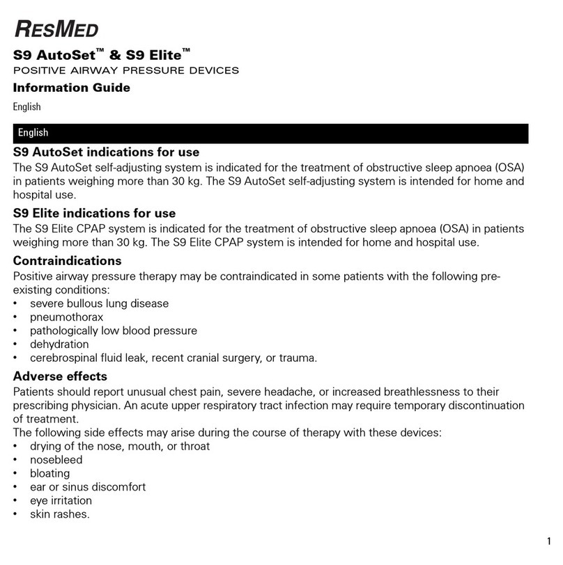 ResMed S9 AutoSet Technical manual