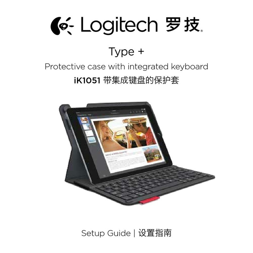 Logitech iK1051 Setup guide