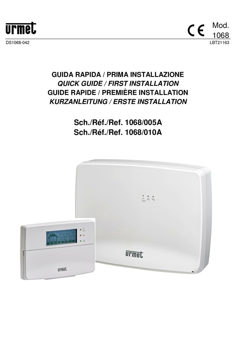 urmet domus 1068/010A User manual urmet domus 1068/010A User manual