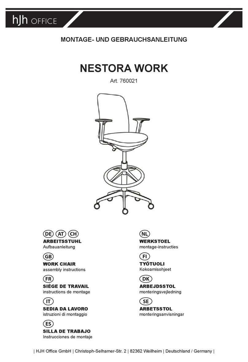 HJH office NESTORA WORK 760021 User manual