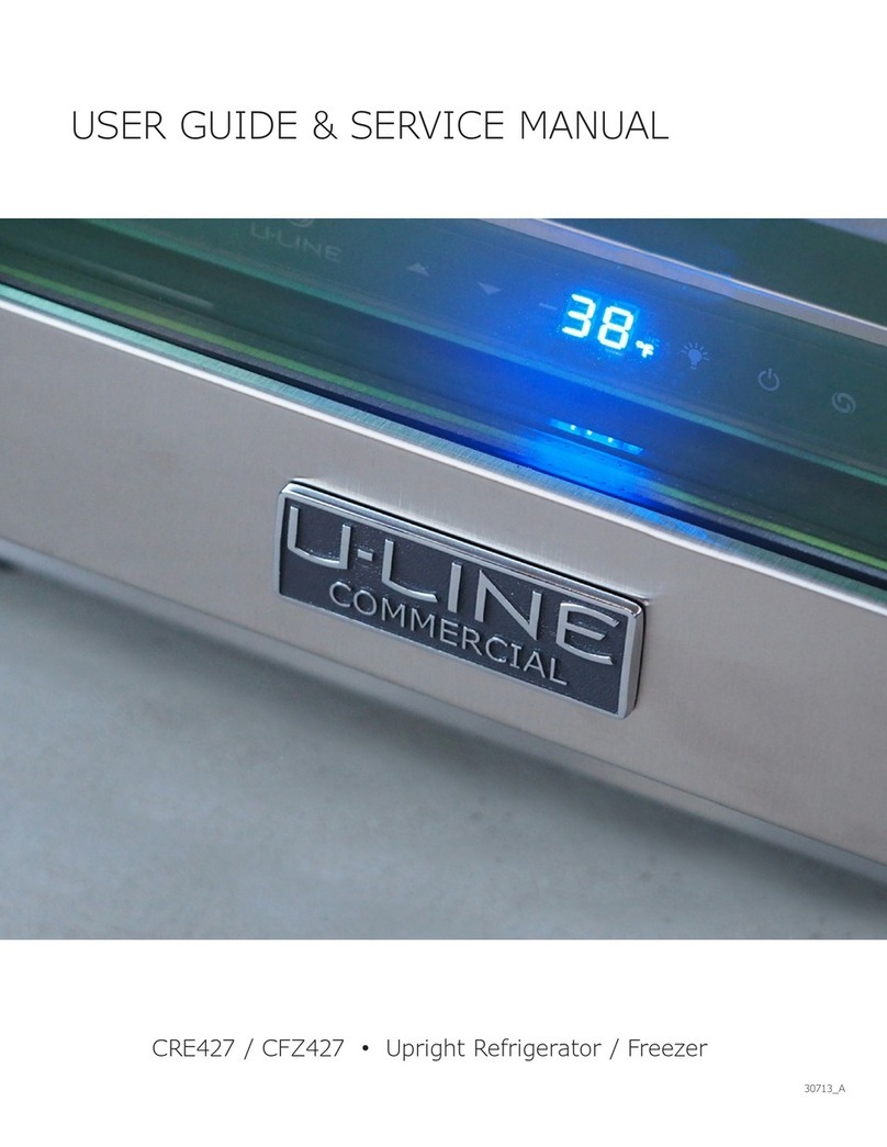 U-Line CRE427 Installation manual