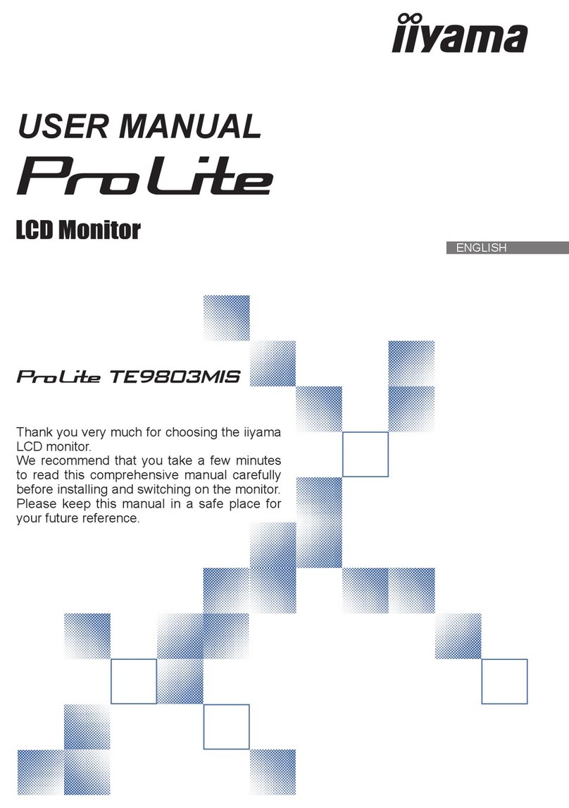 Iiyama Pro Lite TE9803MIS User manual