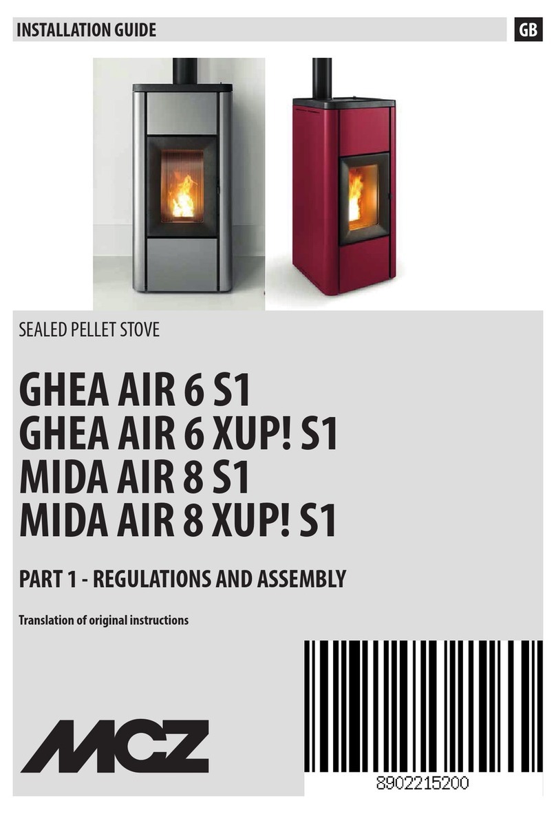 MCZ GHEA AIR 6 S1 User manual