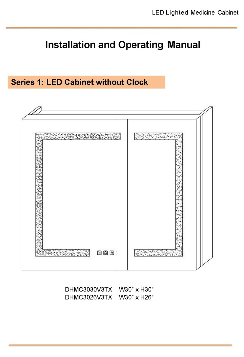 ExBrite DHMC3030V3TX Installation and operating manual