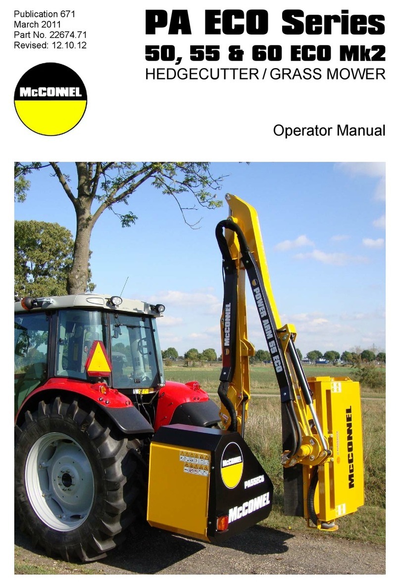 McConnel 50 ECO Mk2 Operator's manual