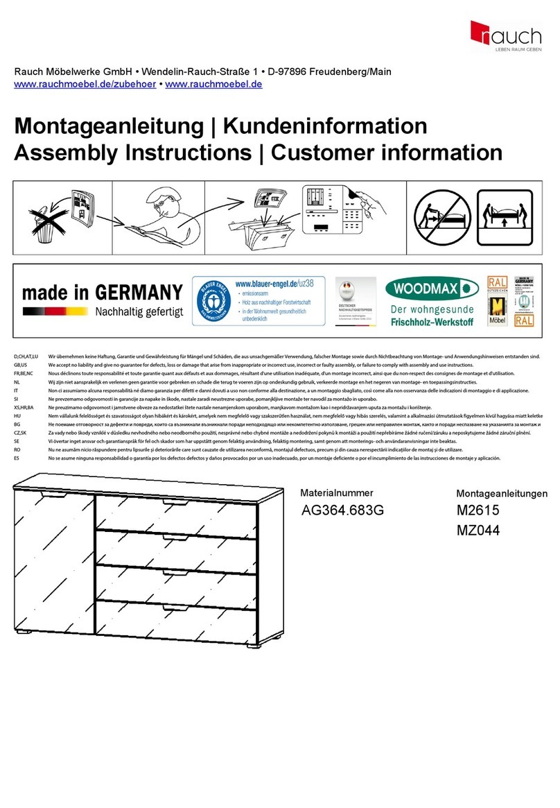 Rauch M2615 User manual