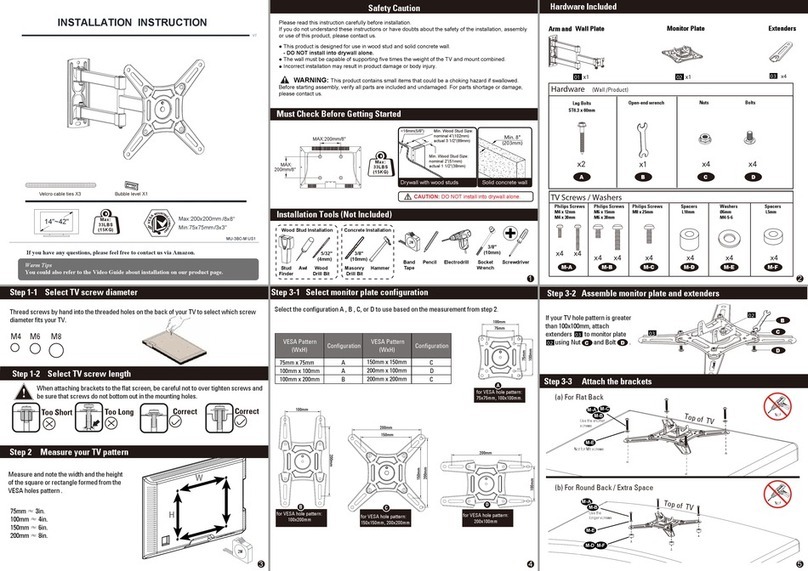 Mountup MUT0030 User manual