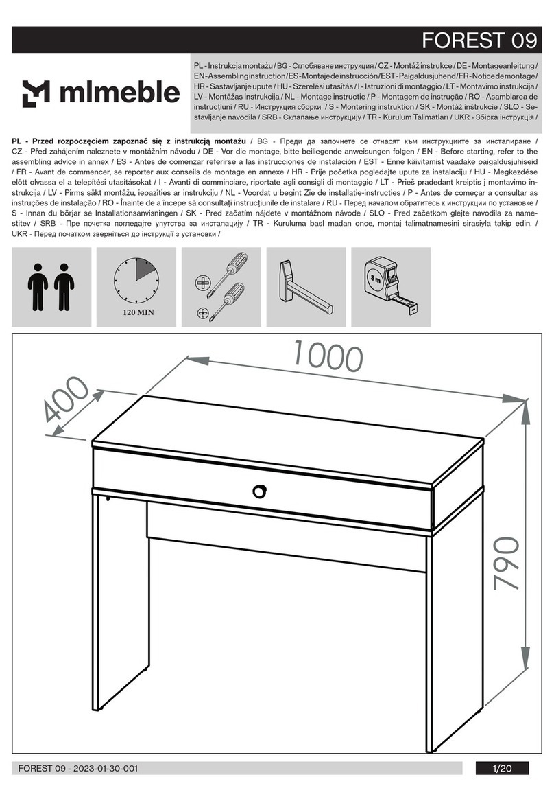 mlmeble FOREST 09 User manual