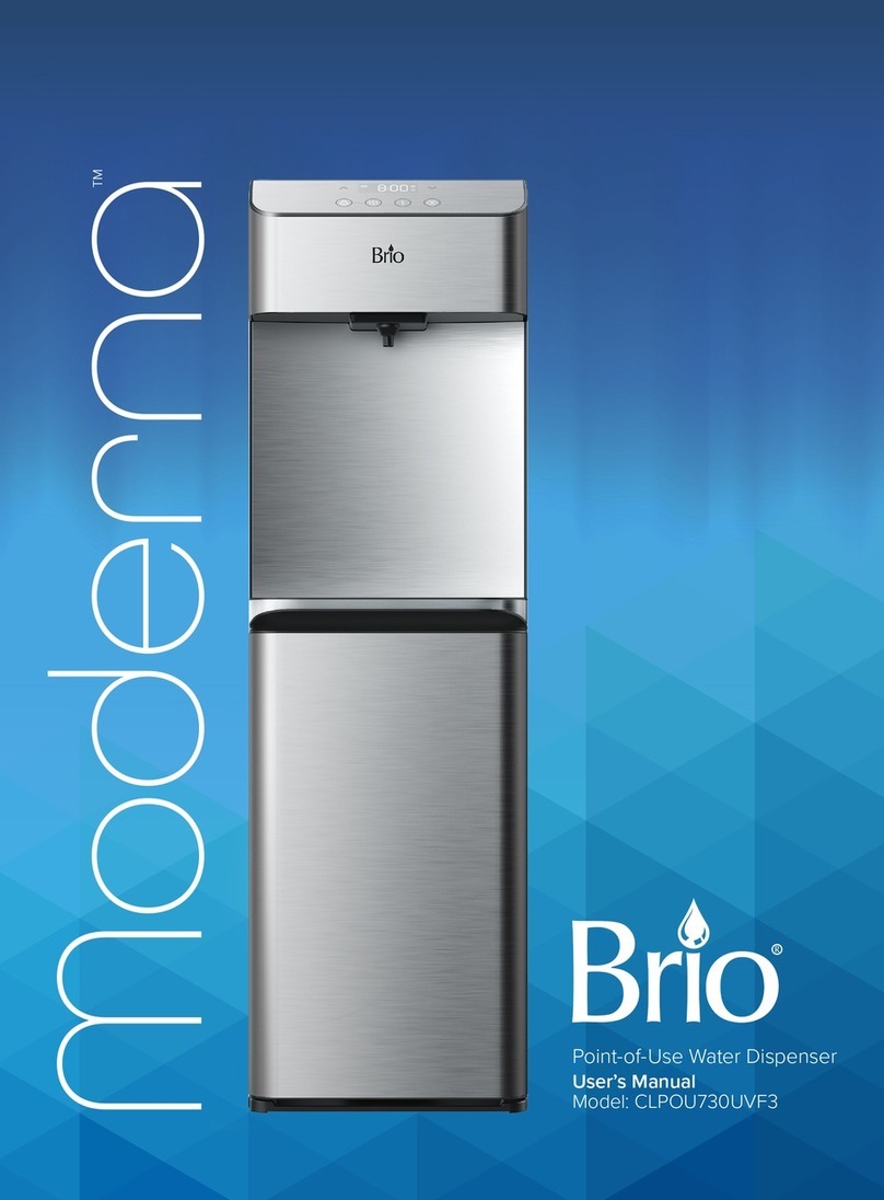 BRIO Moderna CLPOU730UVF3 User manual