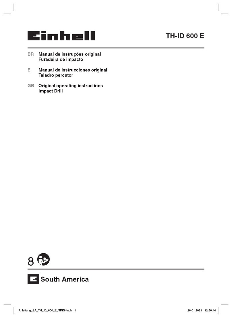 EINHELL TH-ID 600 E Original operating instructions