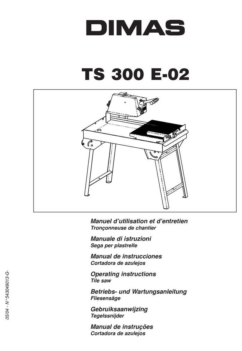 Dimas TS 300 E-02 User manual
