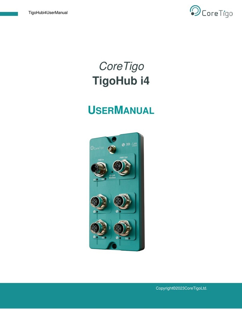 CoreTigo TigoHub i4 user manual CoreTigo TigoHub i4 user manual