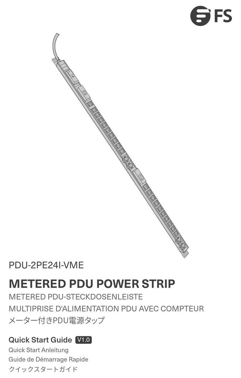 FS PDU-2PE24I-VME quick start guide
